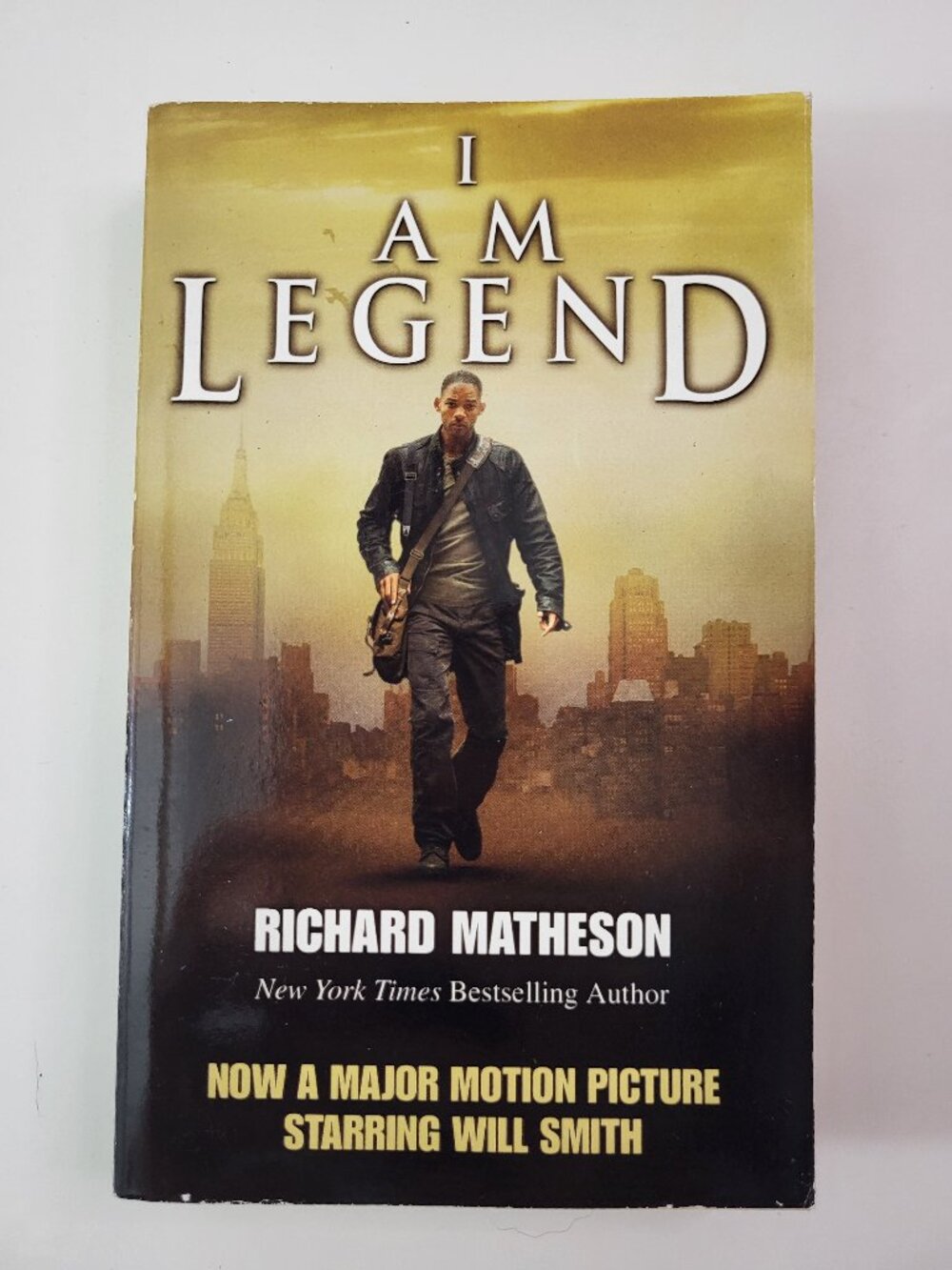 I Am Legend Paperback Book 2007 Movie Tie-In Edition Richard Matheson Sci-Fi